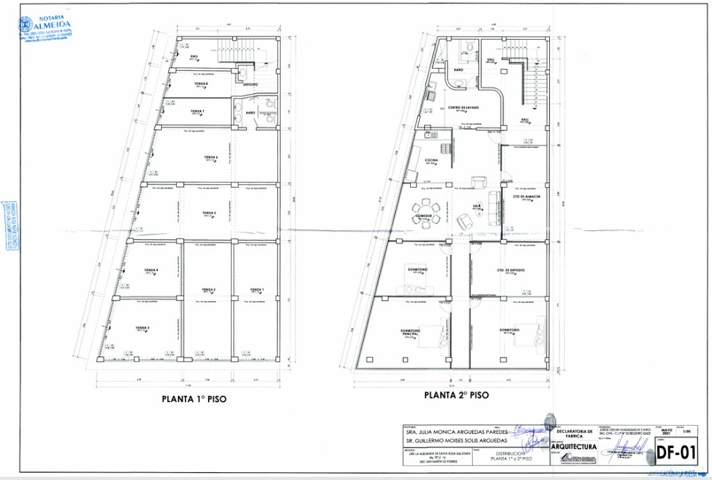 Declaratoria de Fábrica 1