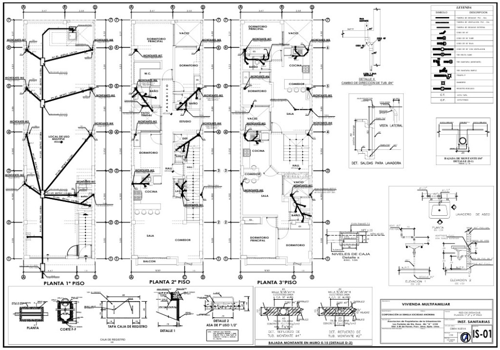 Instalaciones Sanitarias - Red de Desagüe